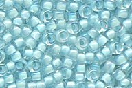 15-2207 Aqua Mist Lined Crystal Luster